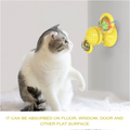 Spinning Windmill Cat Toy – Suction Cup Interactive Play Toy