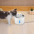 Automatischer Katzenbrunnen – 2,4 l leiser Trinkbrunnen mit Filter und LED-Anzeige für Haustiere